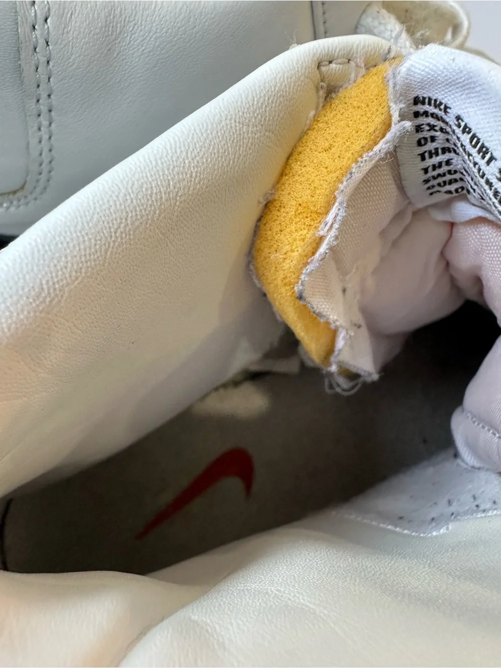 Nike clean white